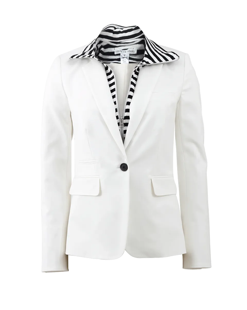 Schoolboy Blazer With Turtleneck