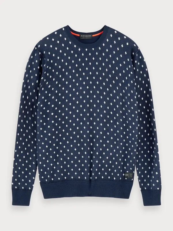 Scotch & Soda Print Crewneck
