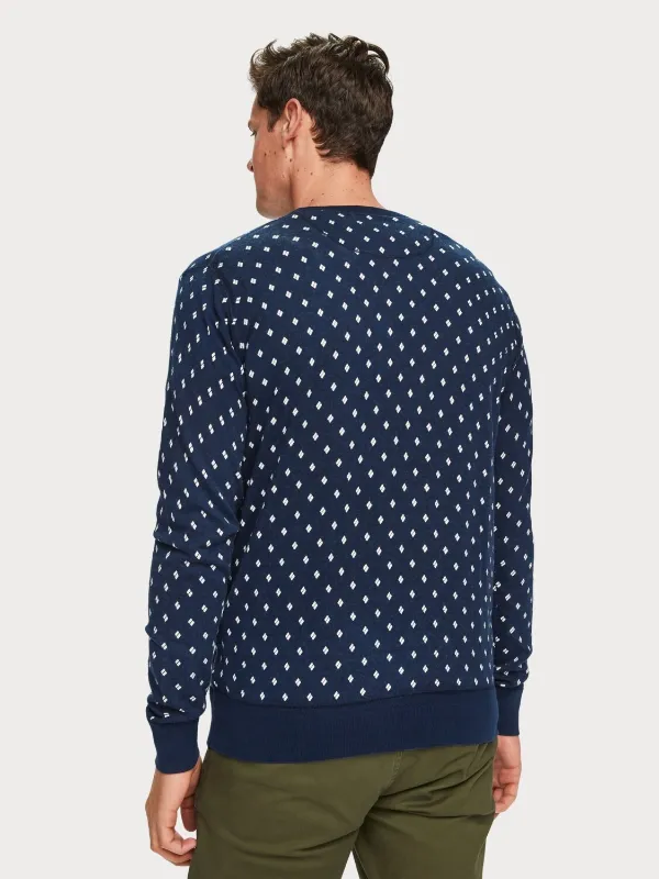Scotch & Soda Print Crewneck
