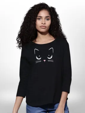Serious Cat Ladies T-shirt 4 Quarter Sleeve