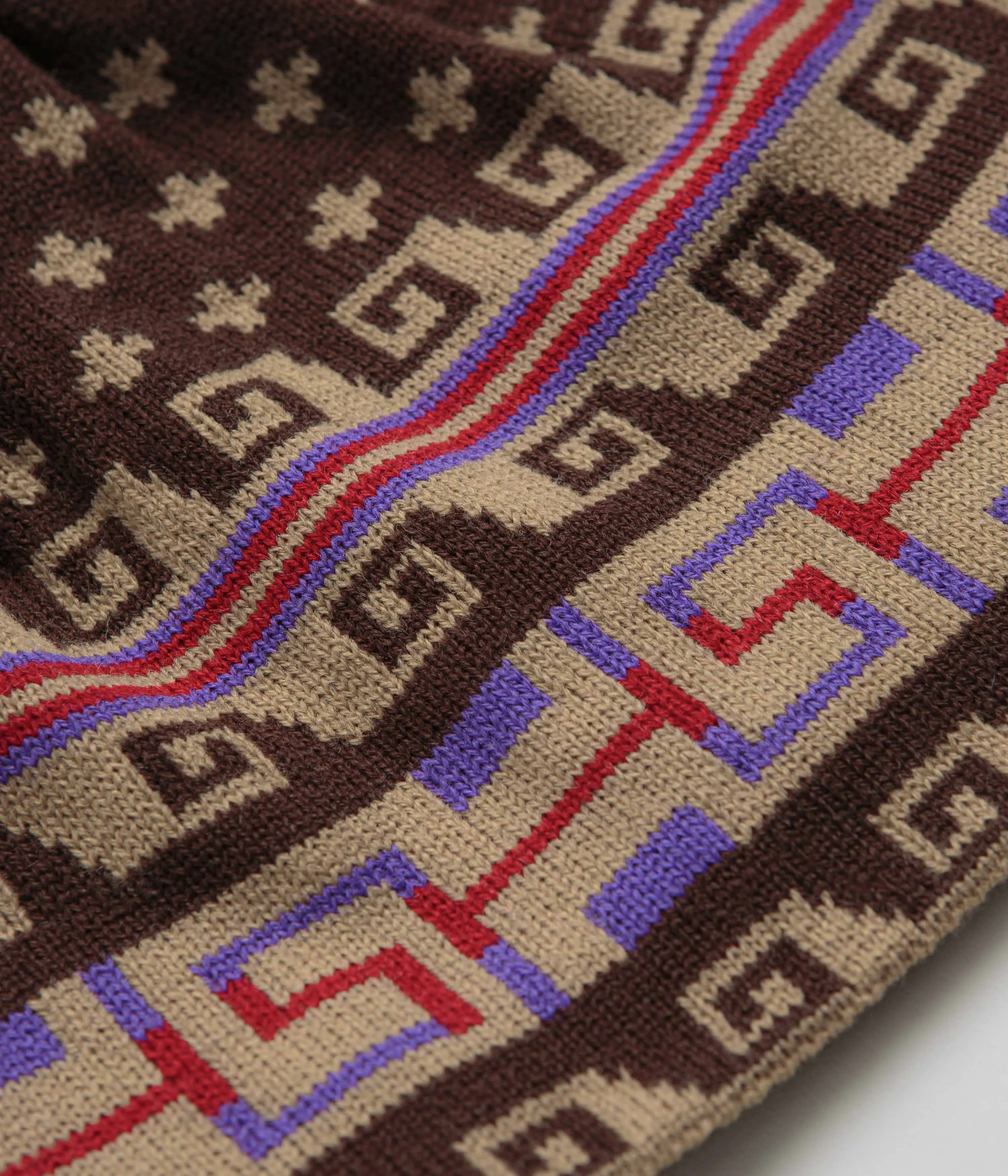 Sexhippies Spring Weight Beanie - Brown / Tan