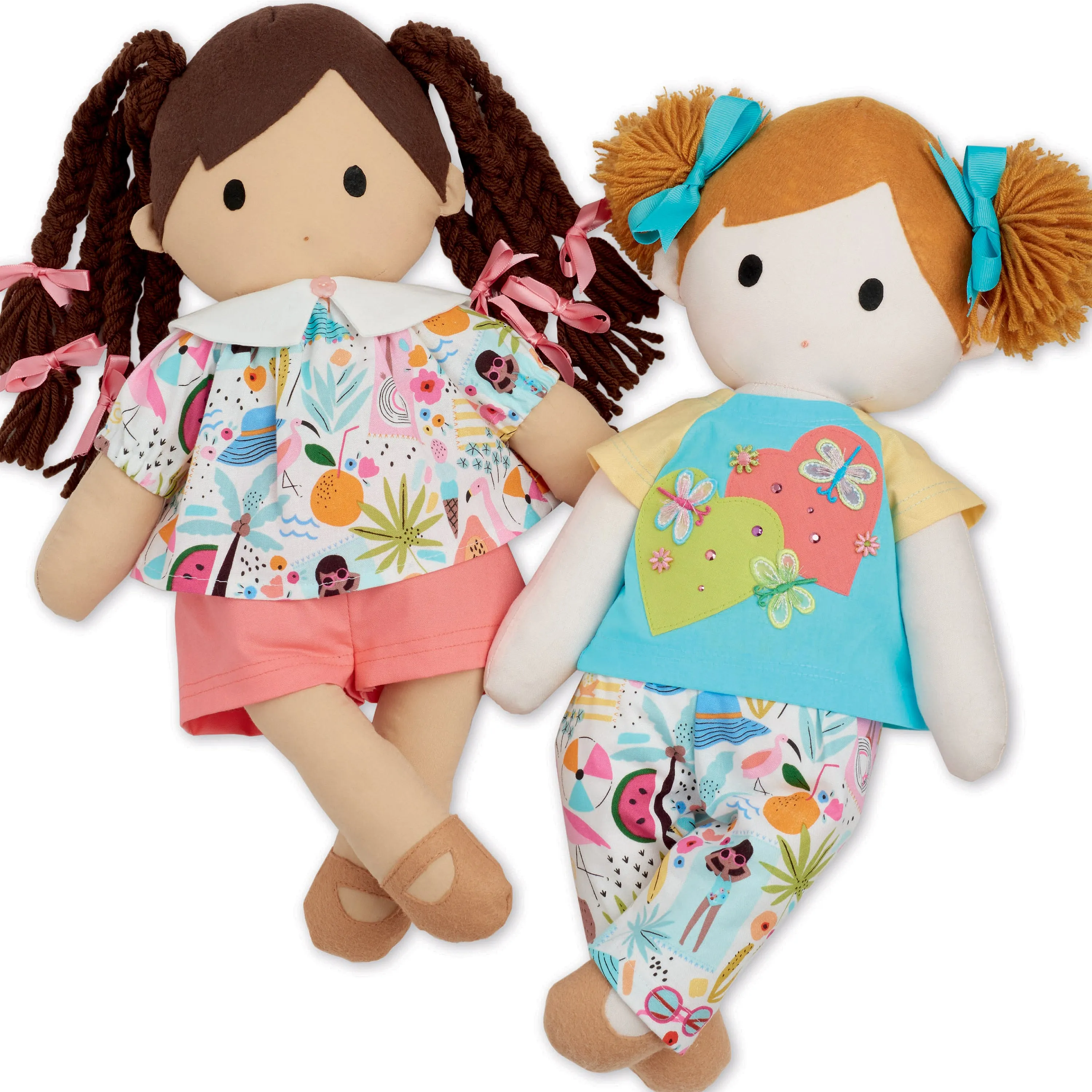 Simplicity Sewing Pattern 9440 Plush Dolls with Clothes