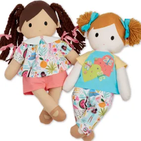 Simplicity Sewing Pattern 9440 Plush Dolls with Clothes