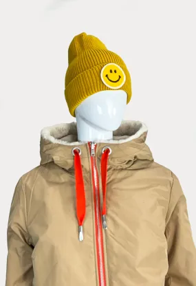 Smilie Beanie Yellow