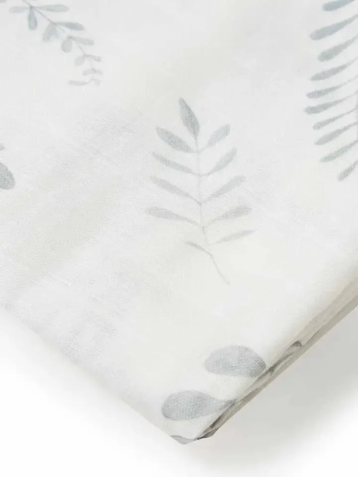 Snuggle Hunny - Organic Jersey Wrap & Beanie Set Silver Gum