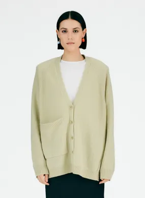 Soft Lambswool Half Cardigan