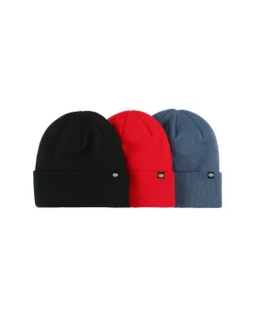Standard Roll-Up Beanie 3-Pack