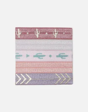 Sunset Cactus - Classic Hair Ties