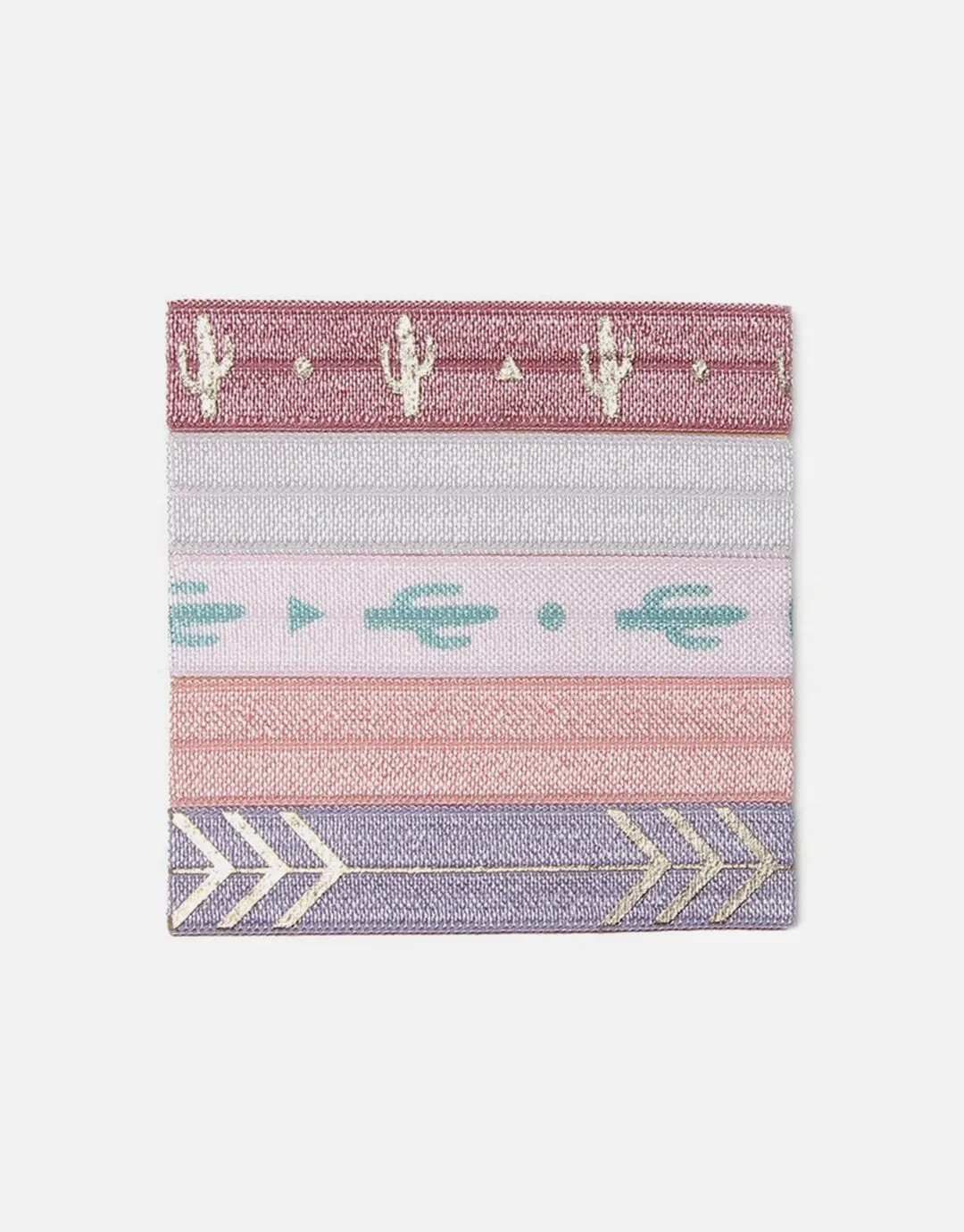 Sunset Cactus - Classic Hair Ties