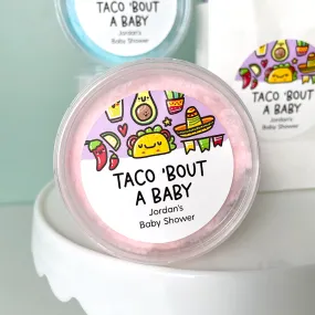 Taco Bout A Baby Fiesta Baby Shower Stickers, 12ct