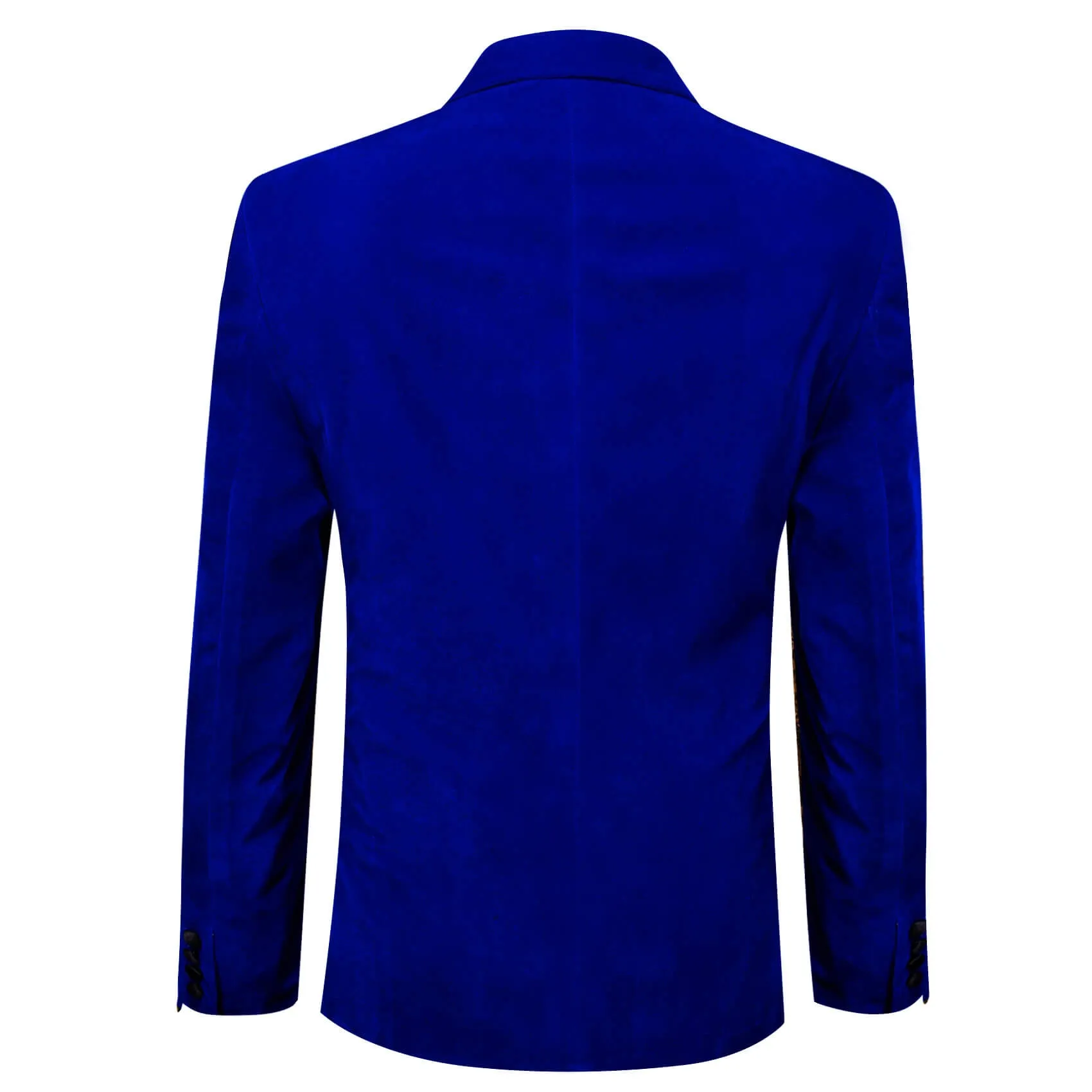 Ties2you Peak Collar Suit Navy Blue Solid Silk Men's Slim Suit