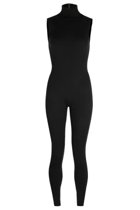 Turtleneck Catsuit - Chocolate