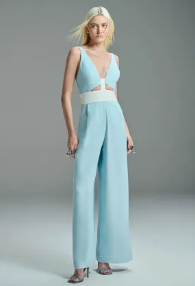 Two-Tone Jumpsuit