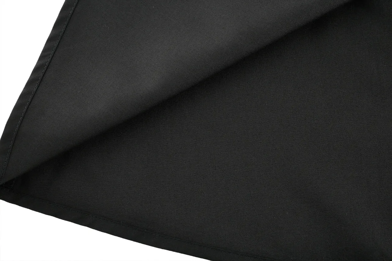 V-Neck Puff Sleeves Fit & Flare Dress with Fabric Belt