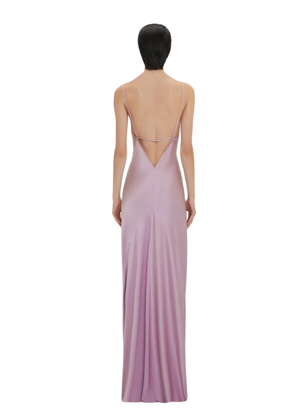 Victoria Beckham Floorleght Cami Dress Rosa