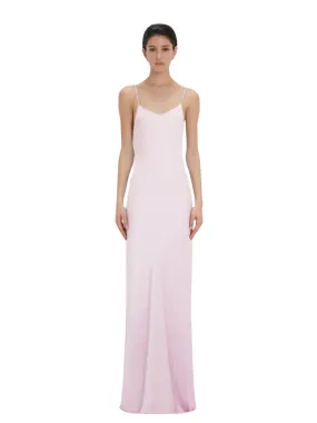 Victoria Beckham Floorleght Cami Dress Rosa