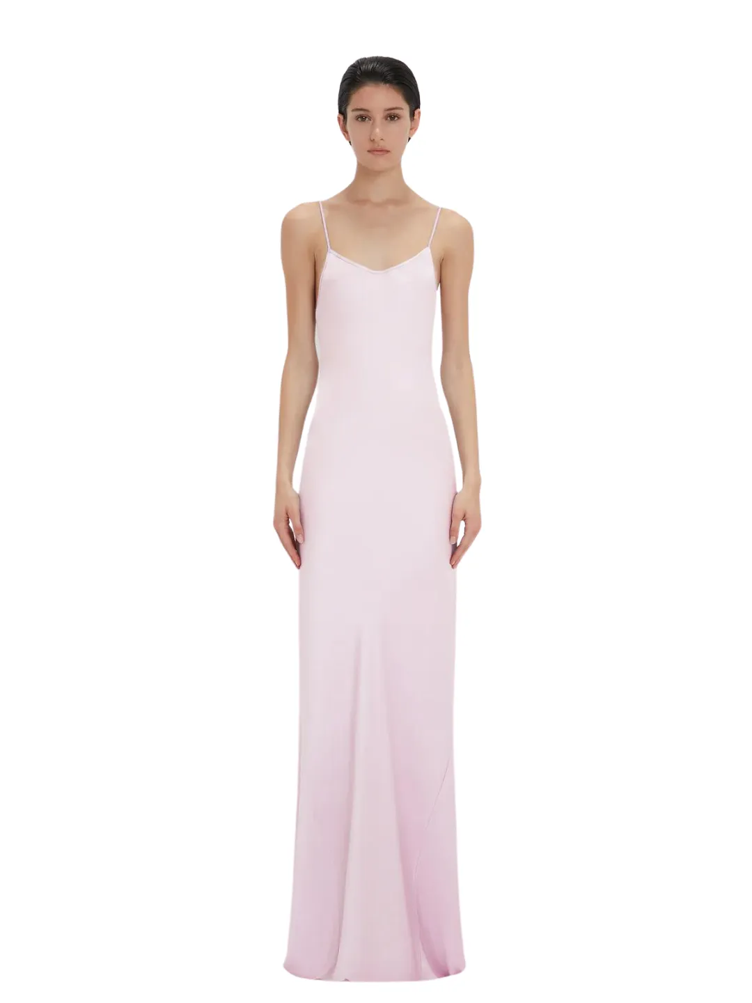 Victoria Beckham Floorleght Cami Dress Rosa