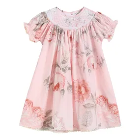 Vintage Rose Smocked Dress