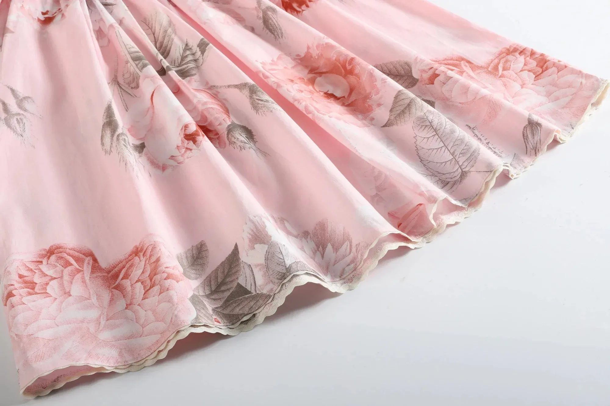 Vintage Rose Smocked Dress