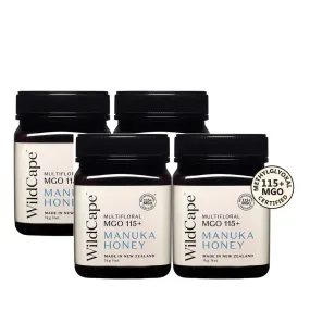 WildCape Manuka MGO 115  1kg [Bundle of 4]