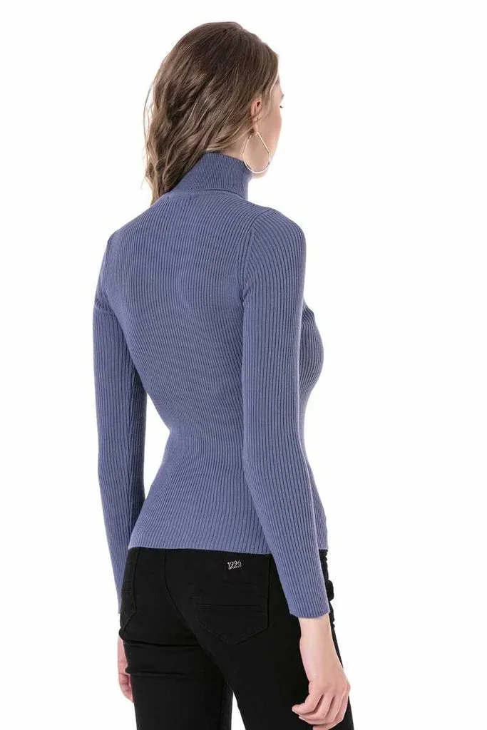 WP227 Women's Turtleneck Sweater