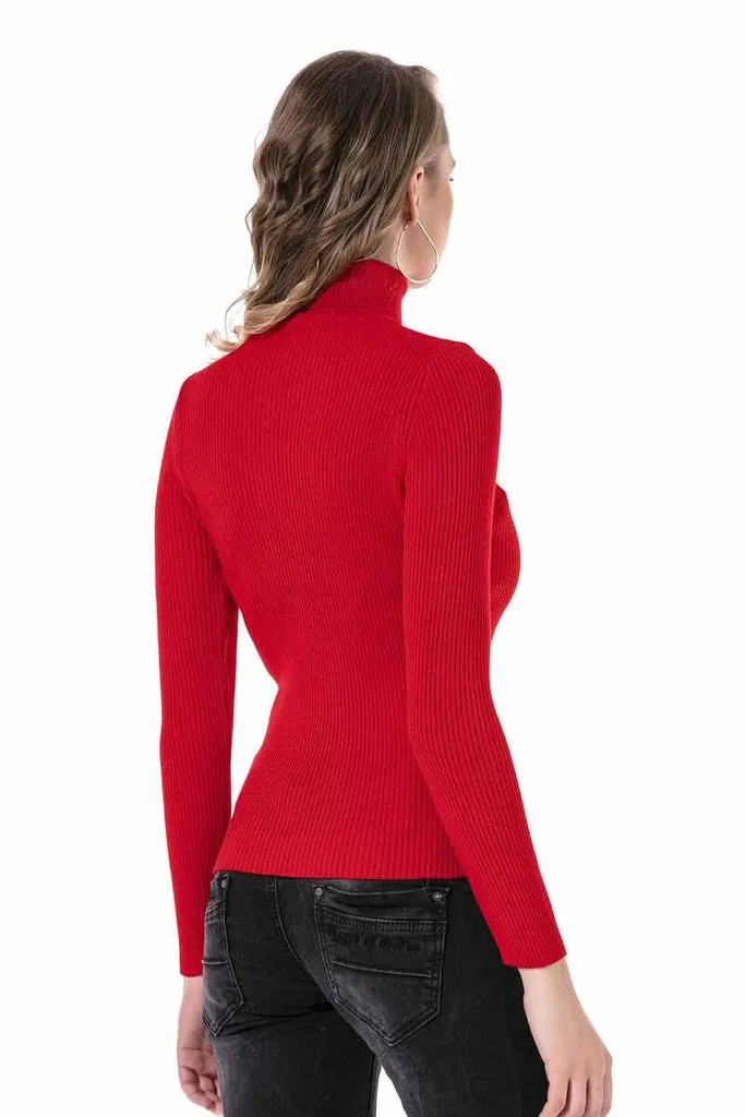 WP227 Women's Turtleneck Sweater