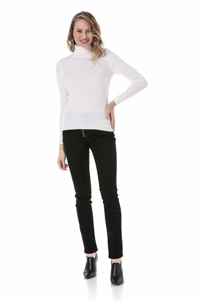 WP227 Women's Turtleneck Sweater