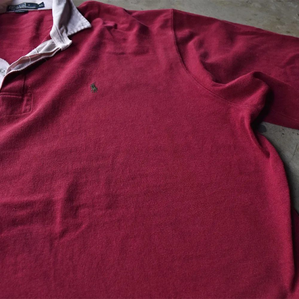 Y2K Polo Ralph Lauren スウェット ラグビージャージ 231011