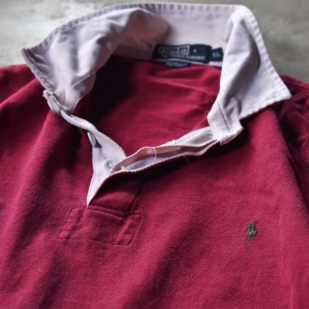 Y2K Polo Ralph Lauren スウェット ラグビージャージ 231011