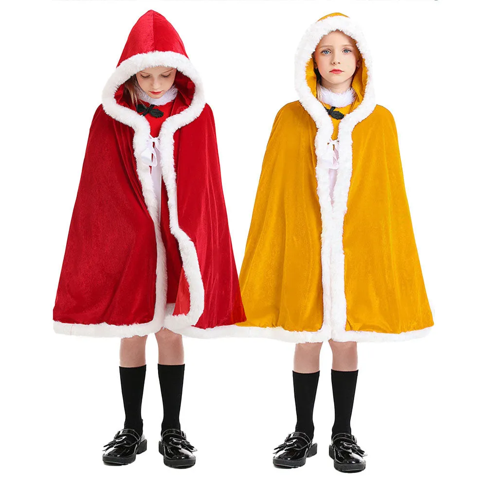 YESFASHION 97%polyester 3% Spandex Party Party Cape